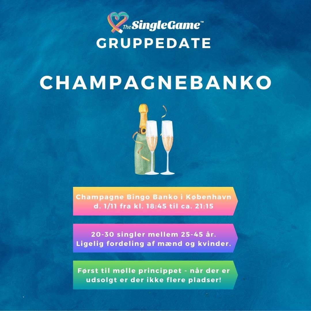 Champagne Bingo Banko d. 1/11 - Kvindebillet