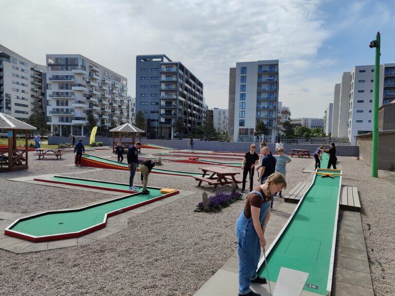 "Minigolf Date" hos Putter Team i Odense